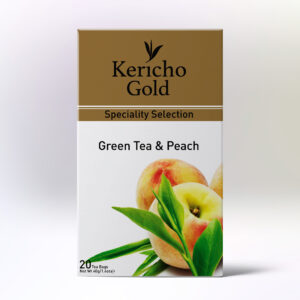 speciality kericho gold green tea & peach