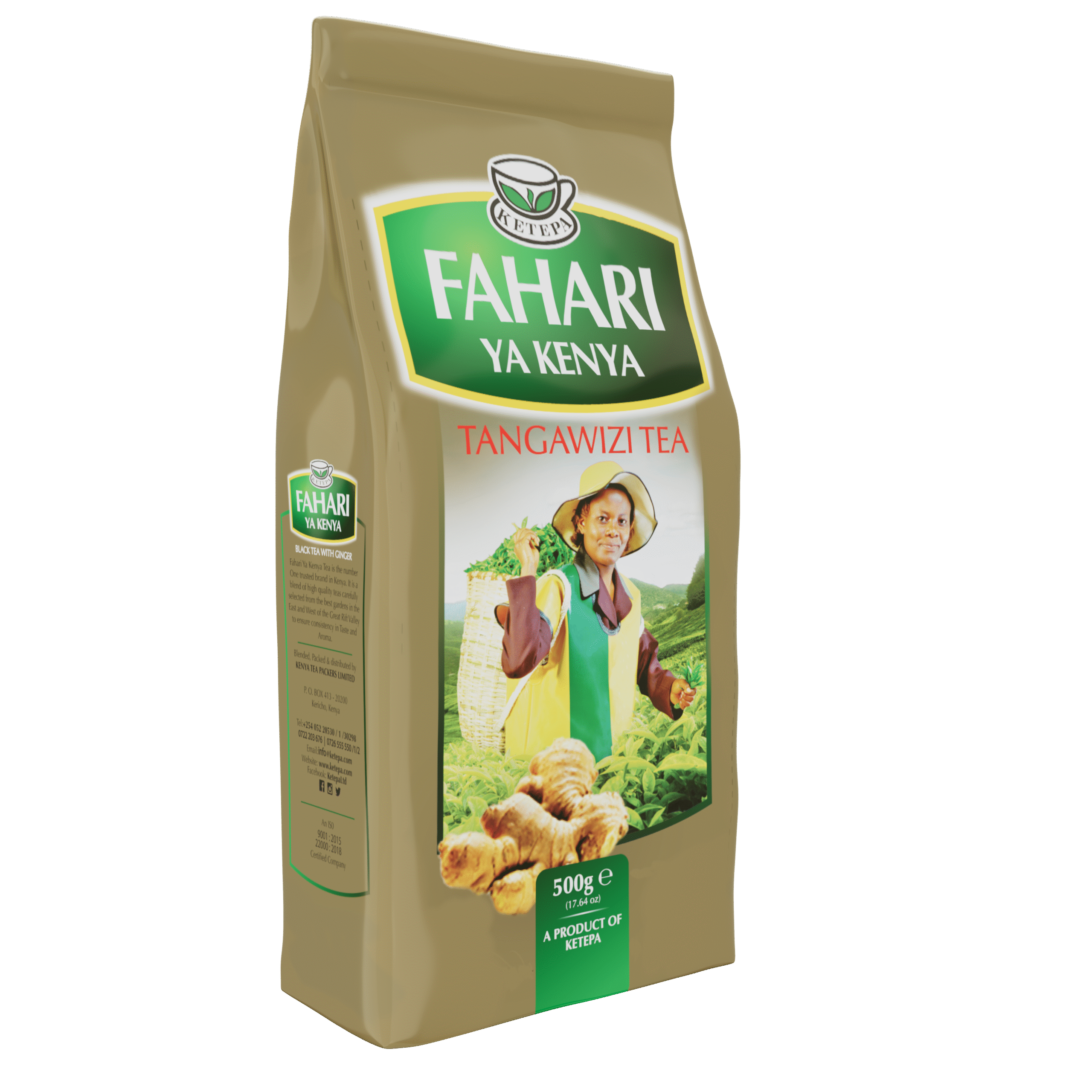 ketepa fahari ya kenya tangawizi tea (500g)