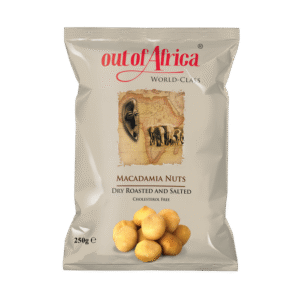 macadamia nuts dry roasted and salted 250g