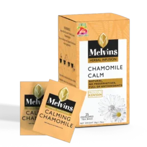 melvins chamomile calm fruit infusion tea