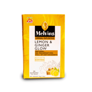 melvins lemon and ginger glow herbal infusion tea