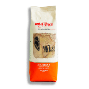 out of africa mt kenya medium roast ground coffee 100% arabica 500g
